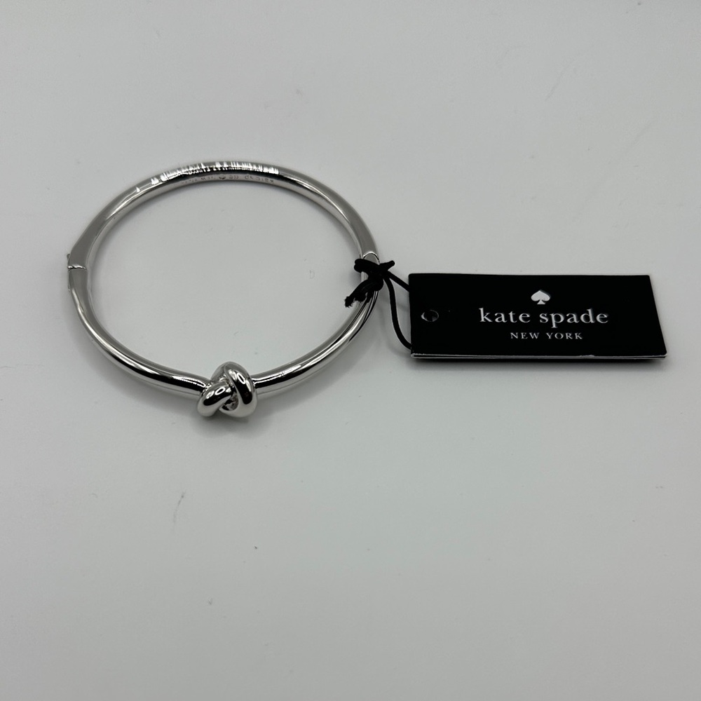 Kate Spade Silver Knot Bracelet - Picture 2 of 5
